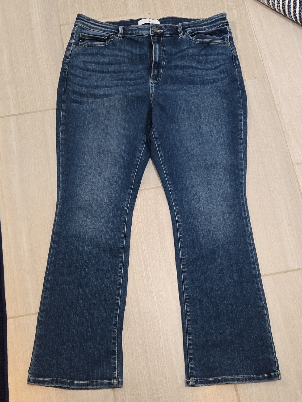 KanCan High-Rise Bootcut Jeans SIZE 20W Dark Wash